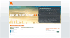 Desktop Screenshot of chotabheemgames.co